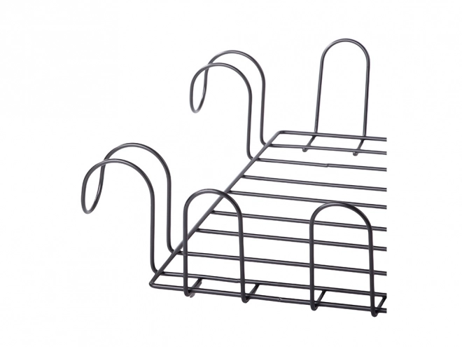 Metalen keuken organizer voor plank