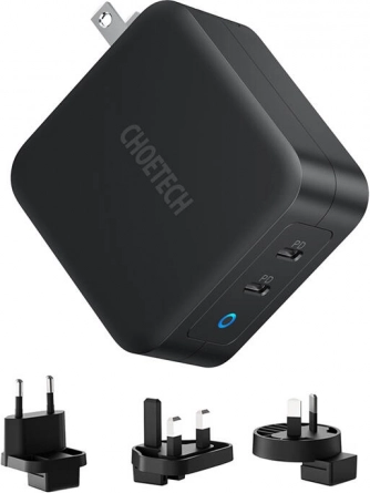 Choetech 100W GaN duale USB‑C PD netlader