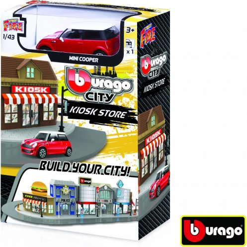 Modèle de voiture en métal Bburago City 1:43 Boutique