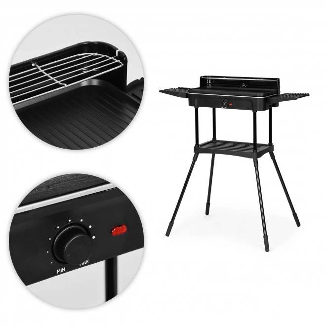 Elektrische grill 3 in 1 MultiGarden: vrijstaand en tafelmodel