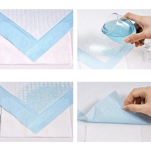 Einweg-Hygienische Unterlagen 60x60 cm - Set mit 50 Stück von Purlov