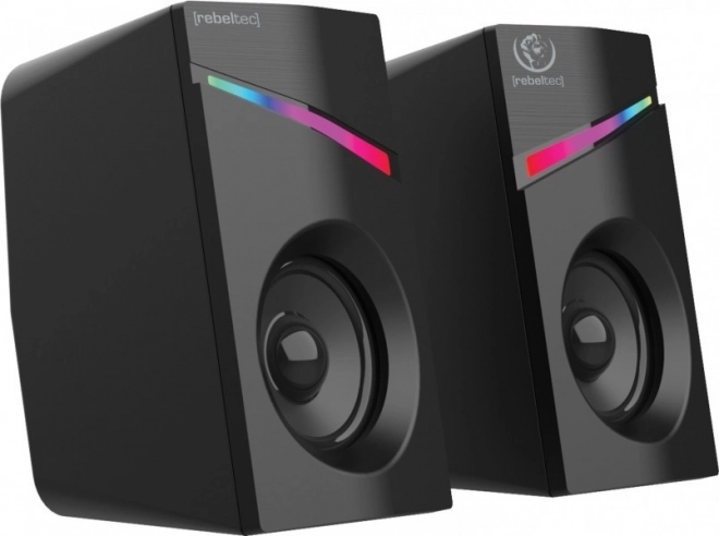 Stereo-Lautsprecher 2.0 mit LED-Beleuchtung