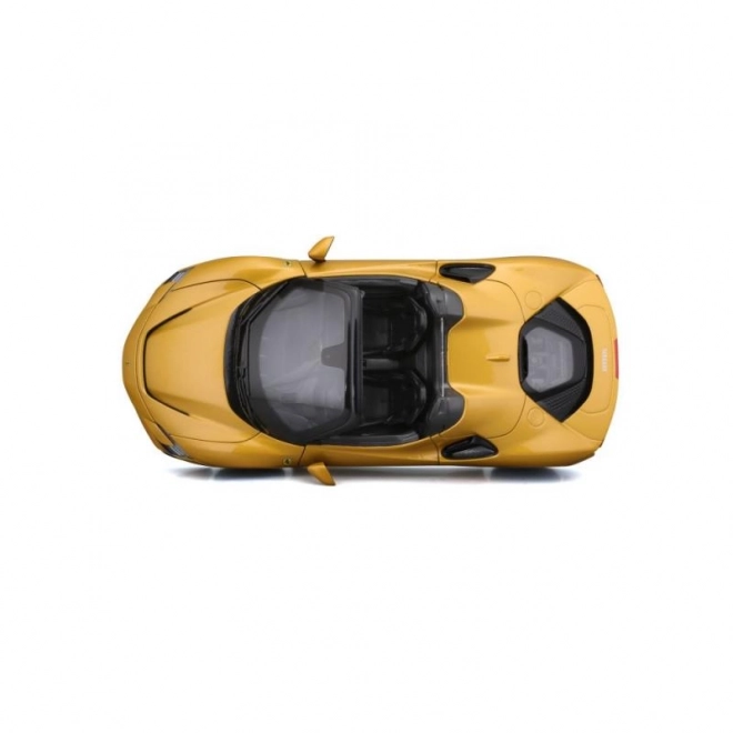 Bburago Ferrari SF90 Spider op schaal 1:18 - geel