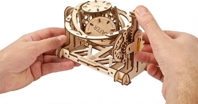 Ugears Wooden 3D Mechanical Puzzle Random Generator