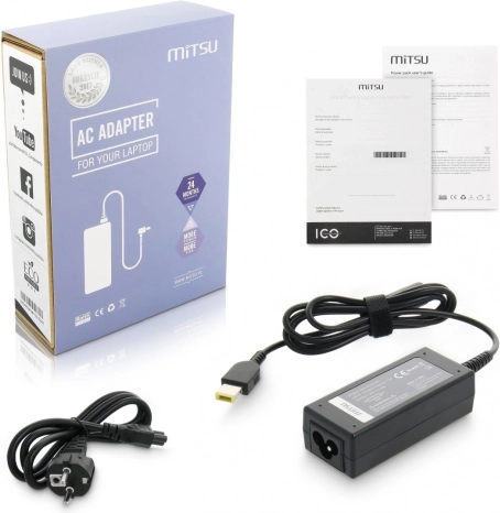 Ladegerät / Netzadapter 20 V 2,25 A mit rechteckigem Stecker 11,0 × 4,5 mm für LENOVO 45 W
