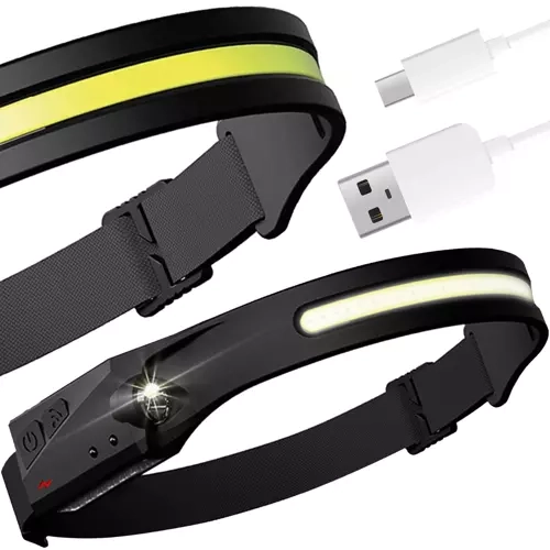 LED hoofdlamp USB Trizand 21652