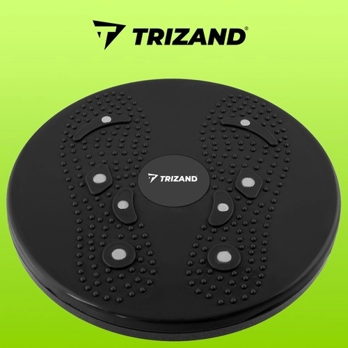 Trizand 4849 Roterende schijf Twister - magneet zwart