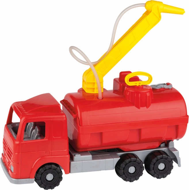 Werkende brandspuit