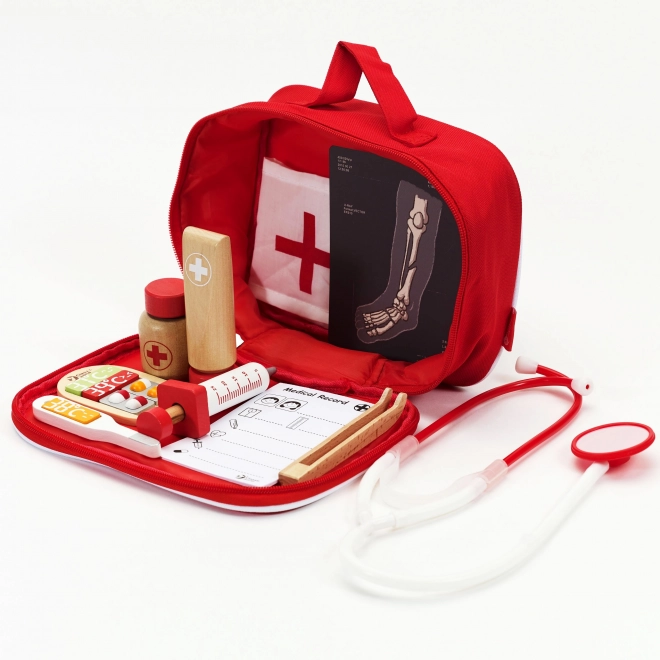 Doctor Playset with Wooden and Plastic Accessories