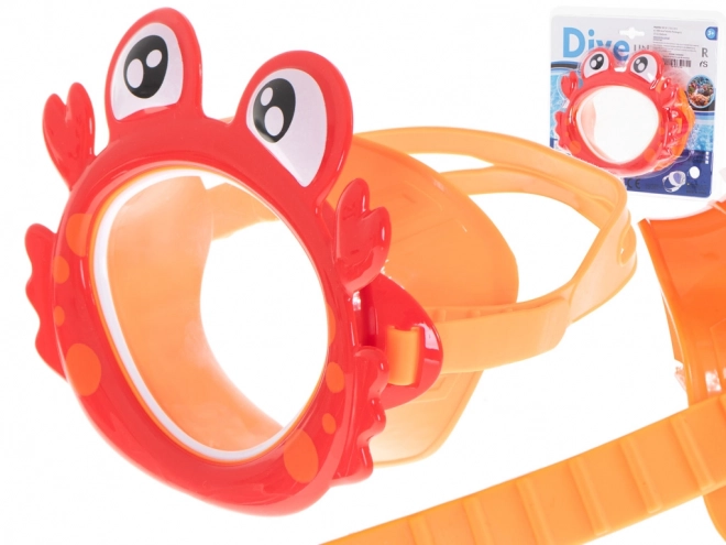 Kinder Krab Duikbril Met Masker