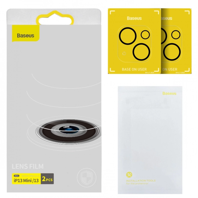 Baseus beschermfolie voor lens voor iPhone 13/13 Mini