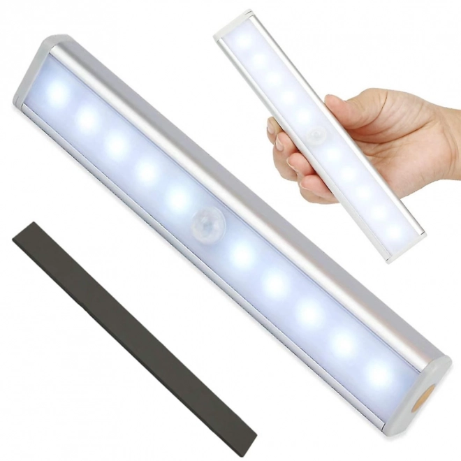 Self-adhesive LED light strip with motion sensor