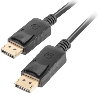DisplayPort 1.2 Cable (0.5 m), LANBERG – 4K, Black
