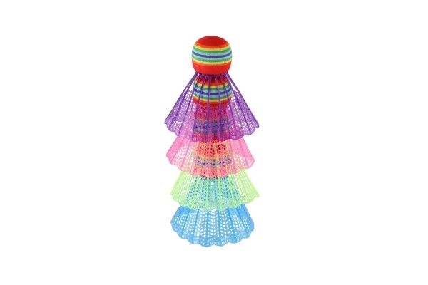 Kleurige badminton shuttles