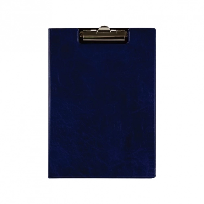 Dubbele map A4 glanzend blauw