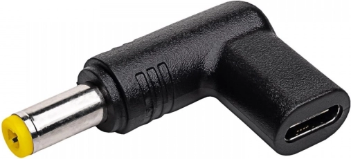 USB‑C to 5.5 × 2.5 mm Adapter for Laptops