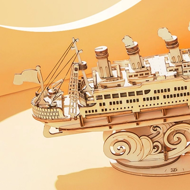 Cruiseschip - 3D houten bouwpakket
