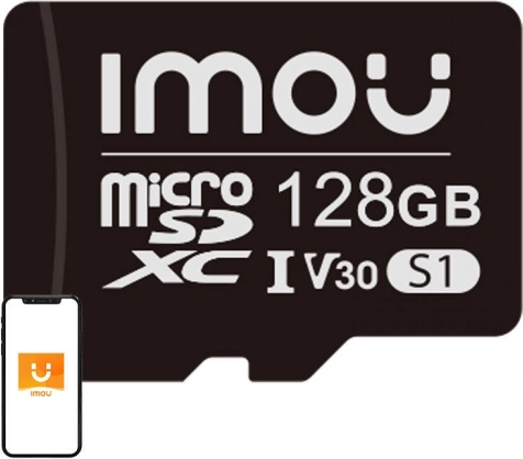 Carte mémoire IMOU microSD 128 Go UHS-I U3 V30