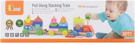Train à tirer en bois VIGA à assembler
