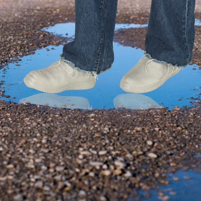 Waterdichte schoenbeschermers wellingtons M grijs maat 35-38
