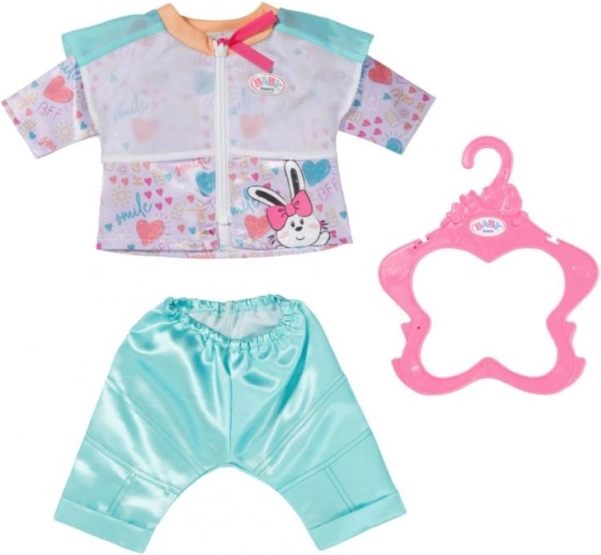 BABY BORN tenue de loisirs aigue-marine pour poupées 43 cm