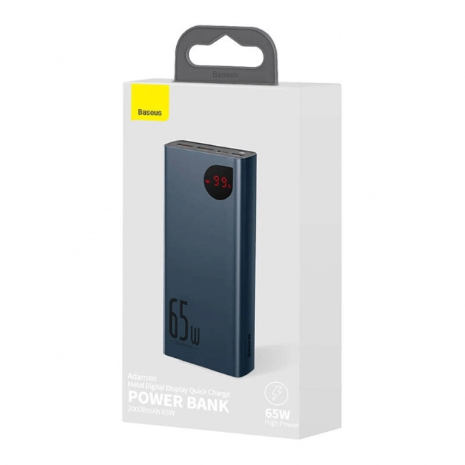 Powerbank Baseus Adaman Metaal 20000mAh