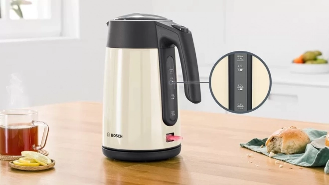Waterkoker Bosch beige 1,7l
