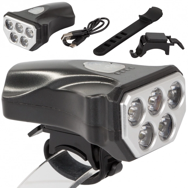 Vooraan LED fietslicht USB