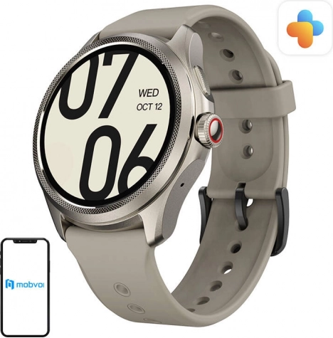 Slimme horloge Mobvoi TicWatch Pro 5 GPS zandkleur