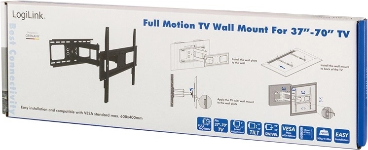 Easy installation and VESA compatibility