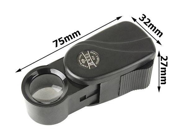 Taschenlupe 10x 20 mm JUBILERS
