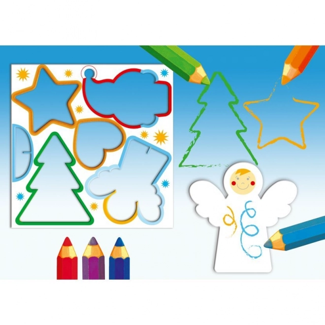 Creatieve set - Kerst werkplaats