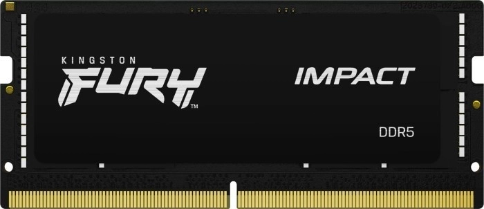 Geheugen DDR5 SODIMM KINGSTON FURY Impact 16 GB 4800 MHz CL38