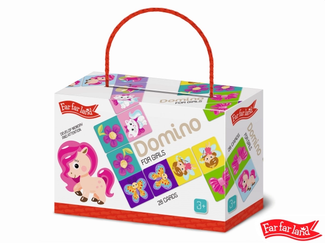 Far Far Land Domino voor meisjes