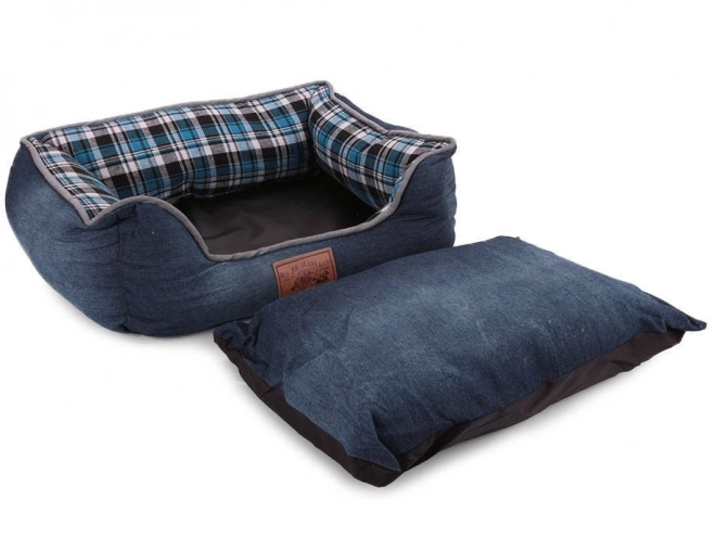 Afneembaar bed voor honden en katten met kussen