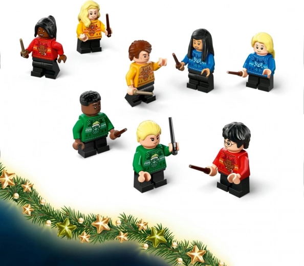 Festive atmosphere with minifigures