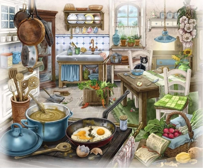 Escape Game Puzzle Haunted Mansion - In the Kitchen