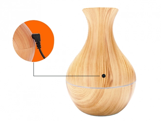 Aroma-Diffusor und Luftbefeuchter mit RGB-Beleuchtung und USB-Stromversorgung