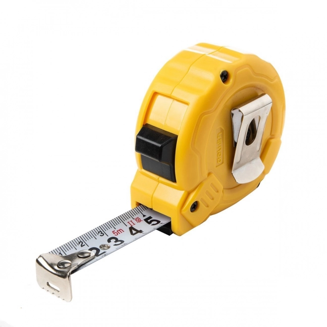 Rolmaat 5m/19mm Deli Tools EDL9005B (Geel)