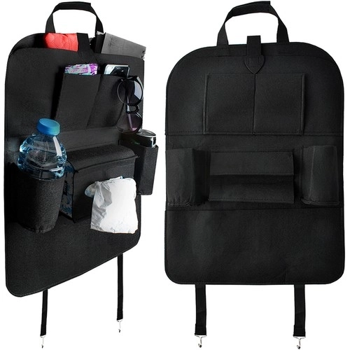Praktische vilten autostoelorganizer