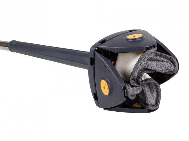 Rotating Flat Mop with Wringing System