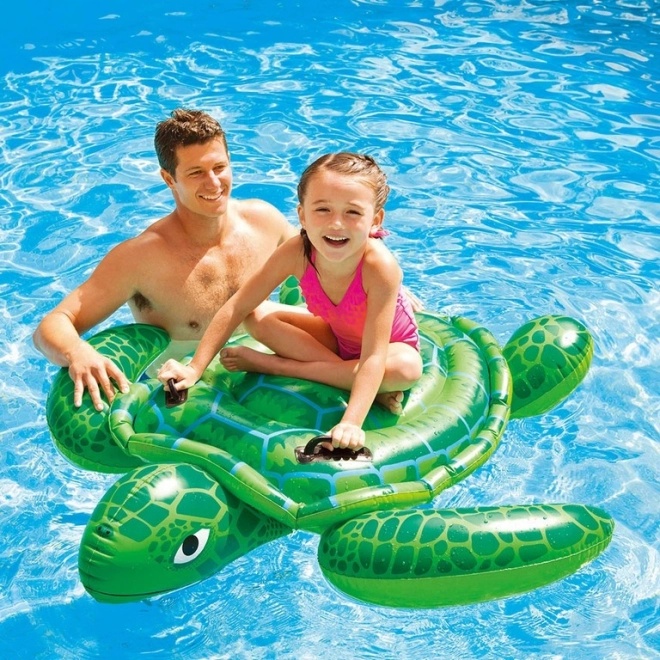 Matelas gonflable tortue INTEX pour enfants avec poignées 150cm