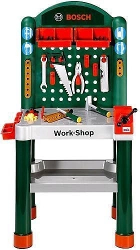 Realistic BOSCH workshop for young makers
