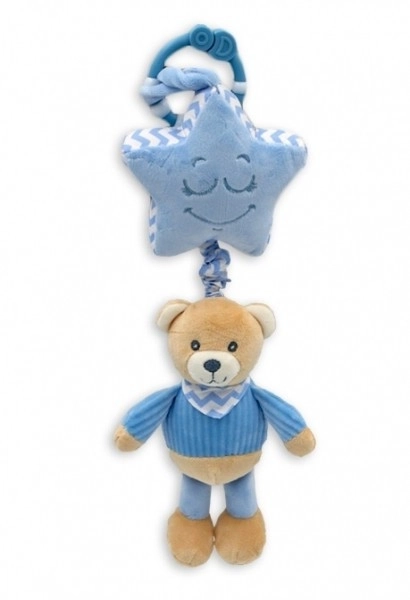 Muziekdoos pluchen teddybeer