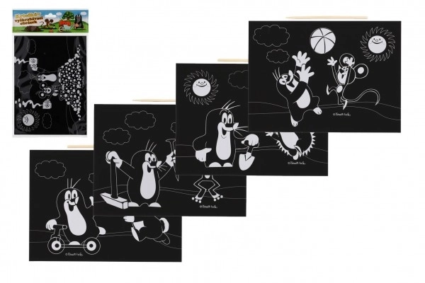 Scratch Picture Mole and Friends