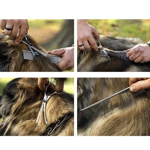 Premium Hundefrisörscheren Set in Etui