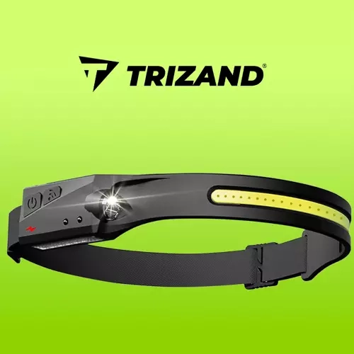 LED hoofdlamp USB Trizand 21652