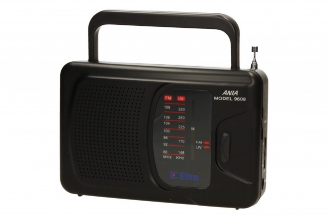 Tragbares Radio Eltra ANIA schwarz