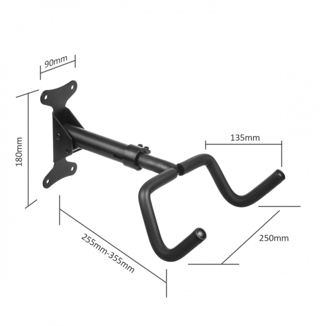 Horizontal Bicycle Wall Mount