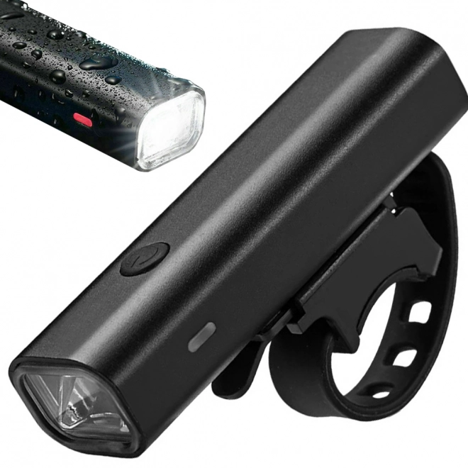 Waterdichte voorste LED fietslamp met oplaadbare batterij